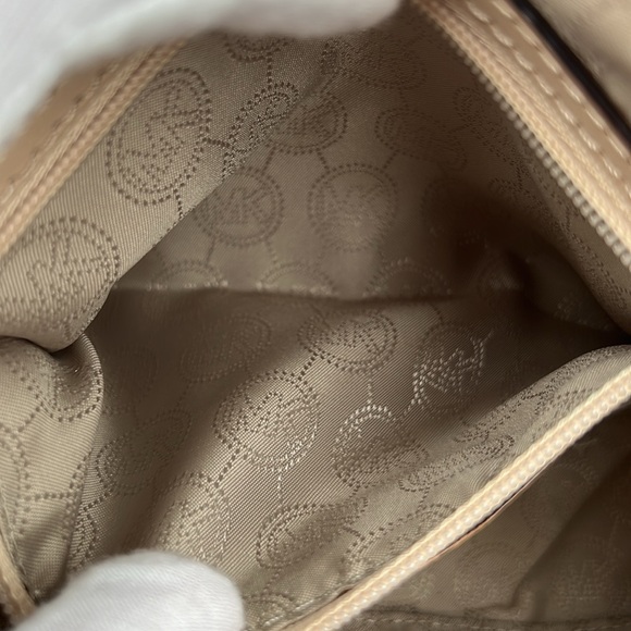 Michael Kors Saffiano Patent Leather Monogram Bag - Picture 12 of 12